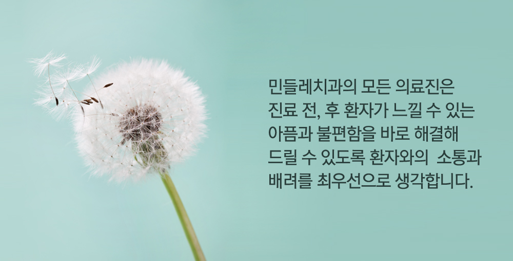 민들레치과 배너